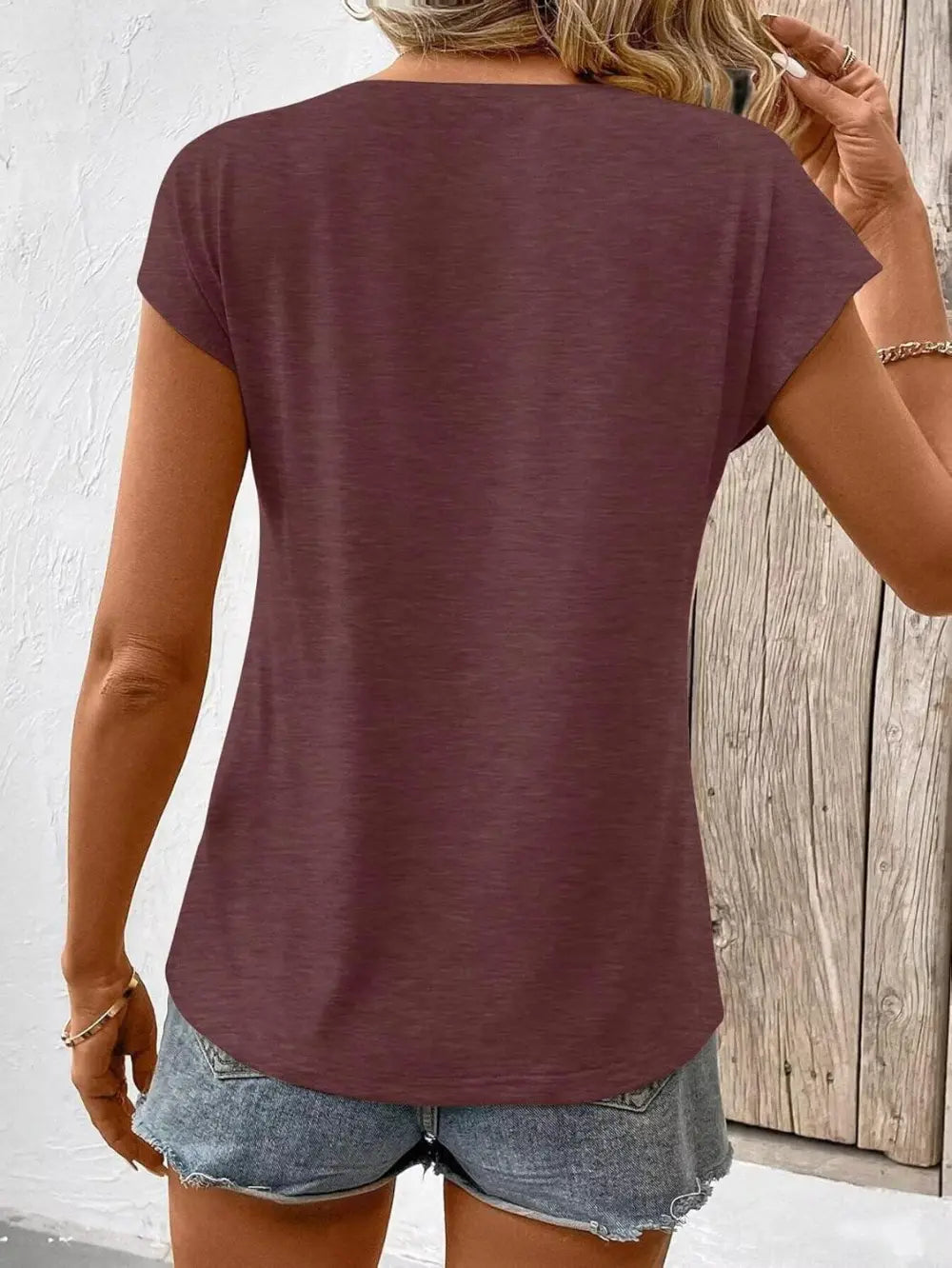 Bliwov 3 Pack Womens Cap Sleeve Tops V Neck T Shirts Spring Summer Casual Plus Size Beach Vacation Fashion Basics Tee Clothes