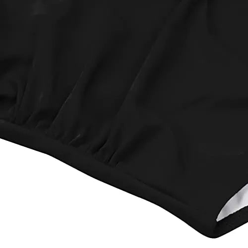 Women's One Piece Swimsuits Tummy Control Cutout High Waisted Bathing Suit Wrap Tie Back 1 Piece Swimsuit