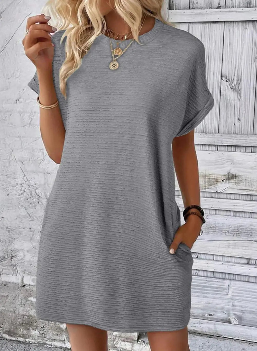 EVALESS Womens Summer Dresses Fashion 2025 Short Sleeve Spring Mini Dress Casual Beach Vacation Clothes Dresses
