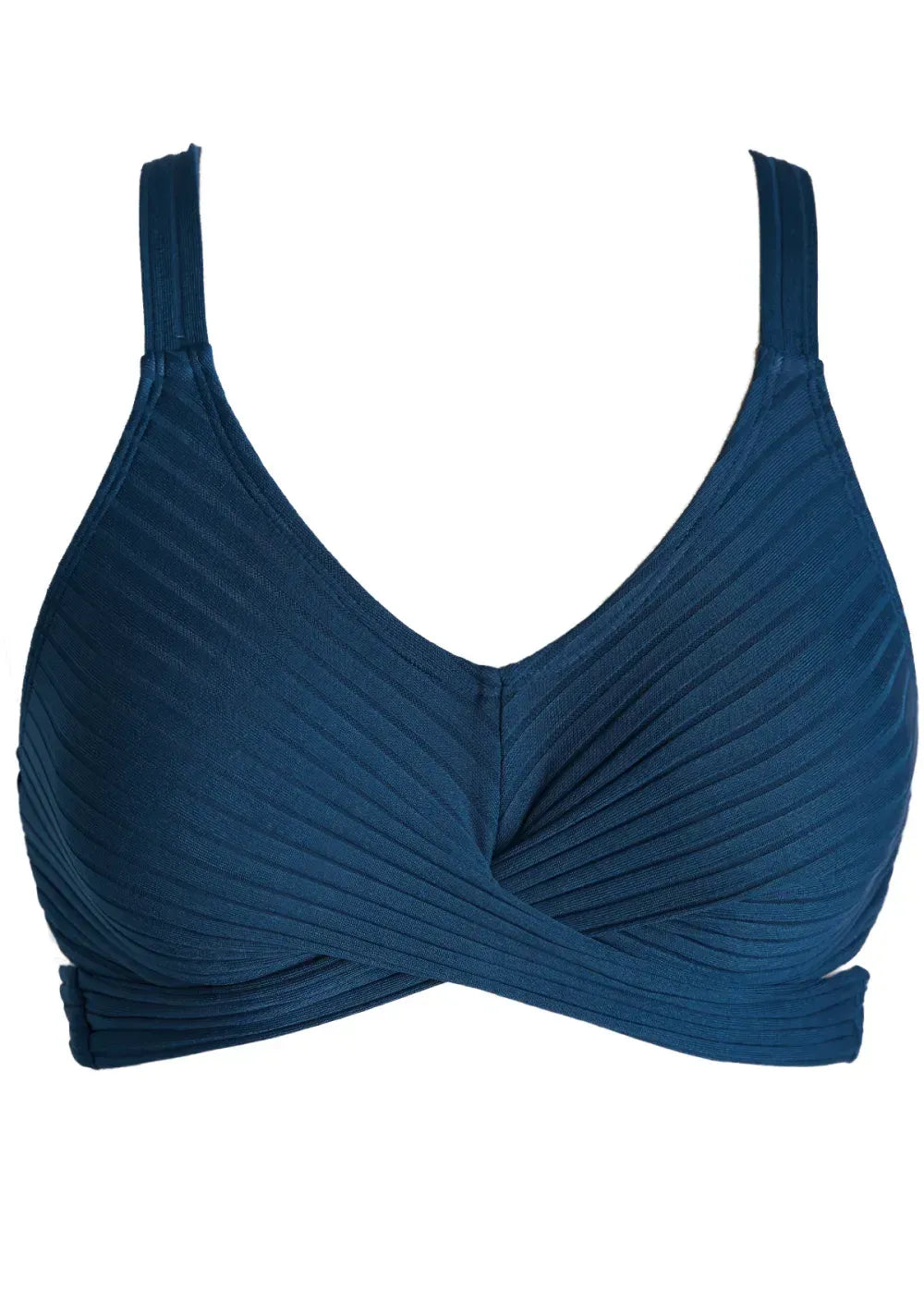 Surplice Peacock Blue Lace Bikini Set