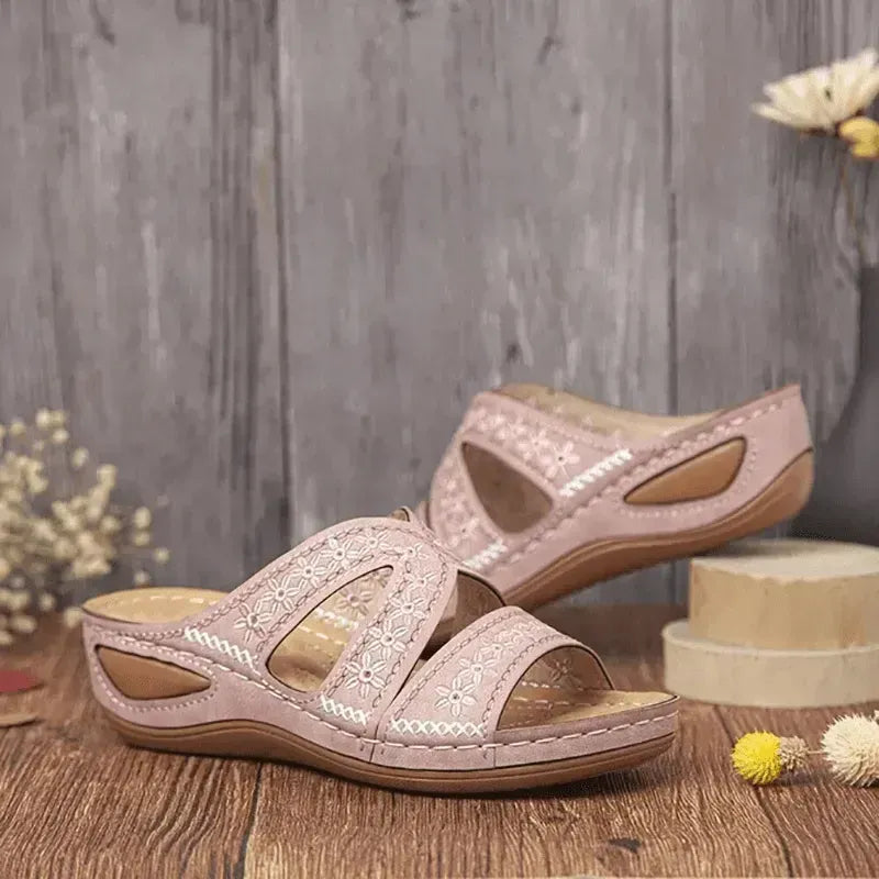 ?Premium Orthopedic Thick Platform Slipper Sandals