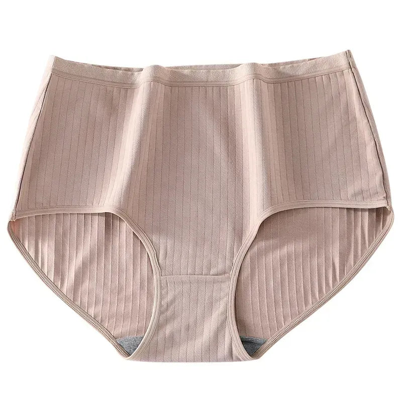 2023 Plus Size High Waist Leak Proof Cotton Panties