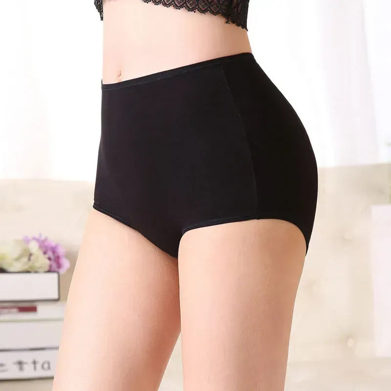 New Plus Size High Waist Leak Proof Panties Suitable For 110KG