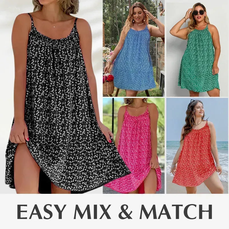 🔥2023 Hot sale🔥Floral Printed Camisole Dress