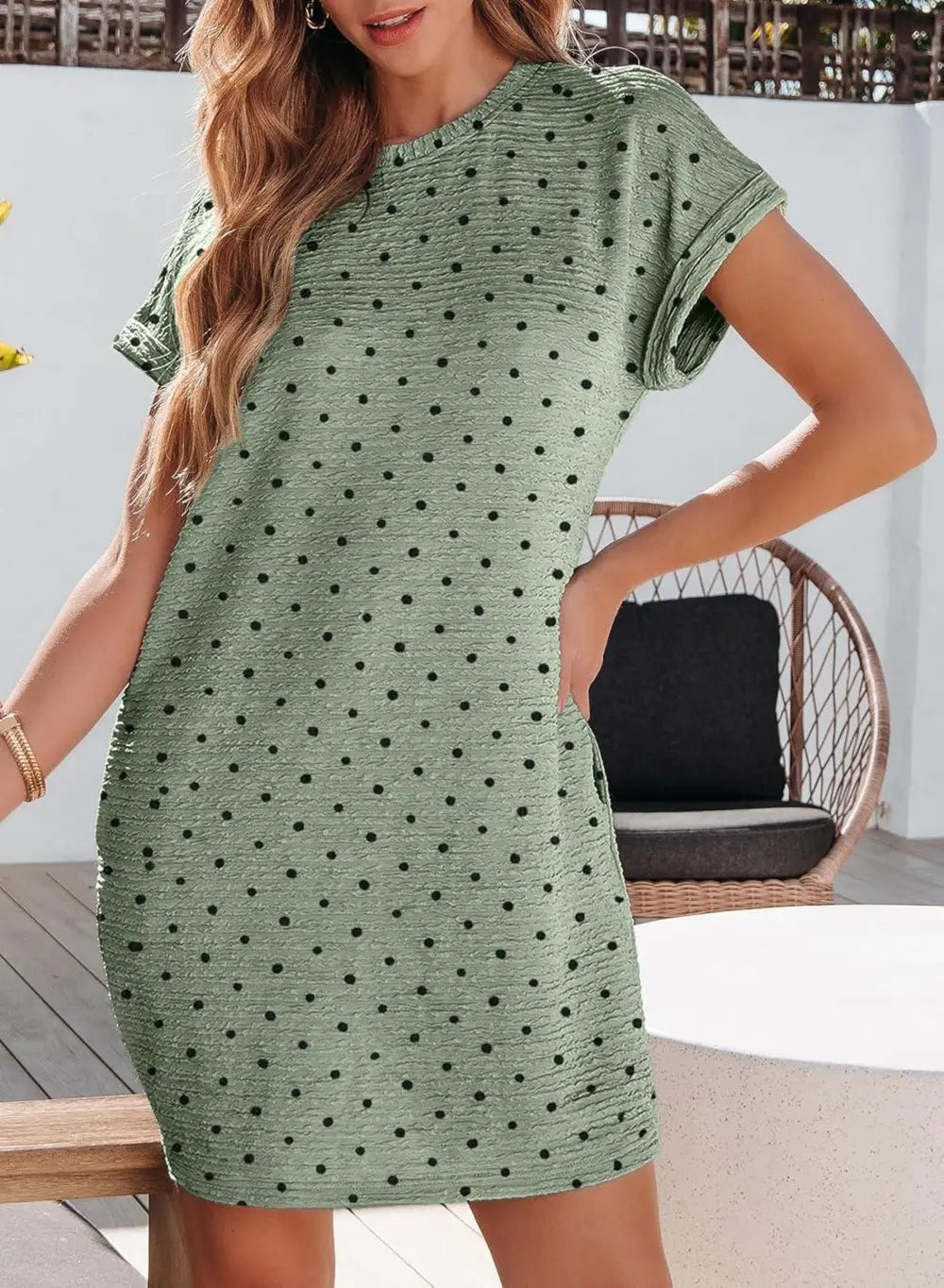 EVALESS Womens Summer Dresses Fashion 2025 Short Sleeve Spring Mini Dress Casual Beach Vacation Clothes Dresses