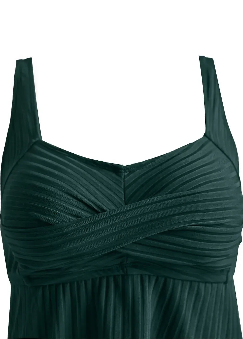 Surplice Feathers Print Turquoise Tankini Set