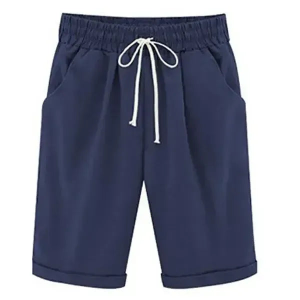 6 Color Plus Size Pockets  Beach Wear Casual Shorts