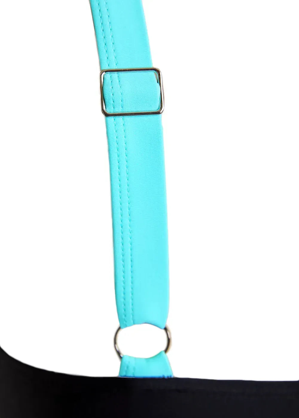 Criss Cross Ombre Cyan One Piece Swimwear