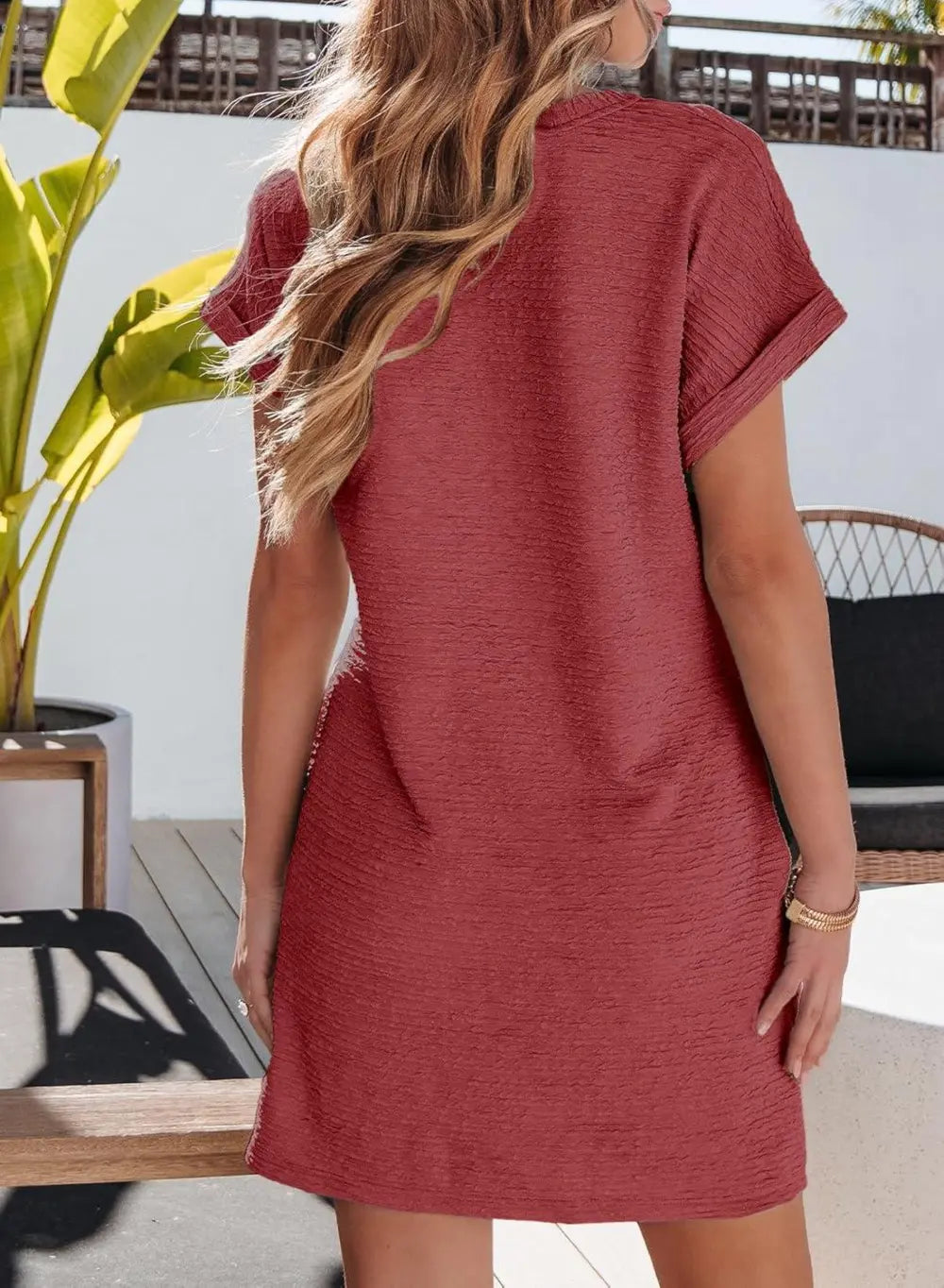 EVALESS Womens Summer Dresses Fashion 2025 Short Sleeve Spring Mini Dress Casual Beach Vacation Clothes Dresses