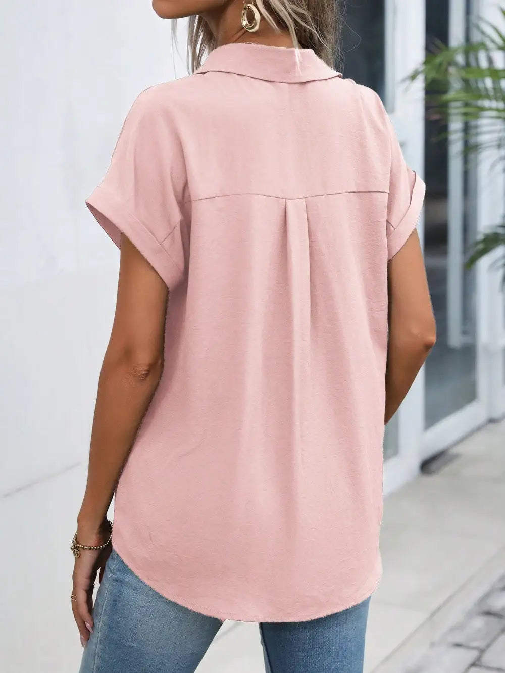 6pcs Women Casual Sleeveless V-Neck Tanks - Loose Fit Solid Color Tops (Black/Grey/Pink), Machine Washable, Versatile For All Seasons, Daily Wear, Pleated Design, Comfortable