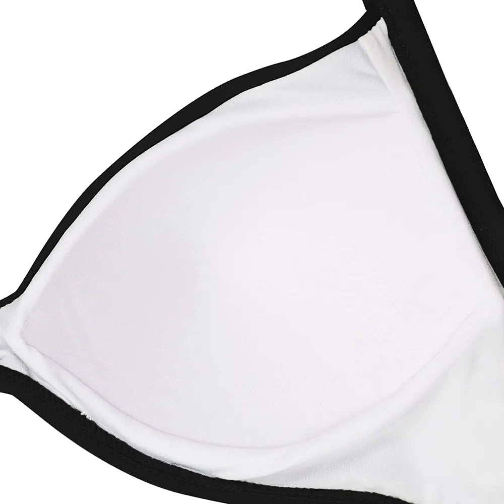 Women's One Piece Swimsuits Tummy Control Cutout High Waisted Bathing Suit Wrap Tie Back 1 Piece Swimsuit