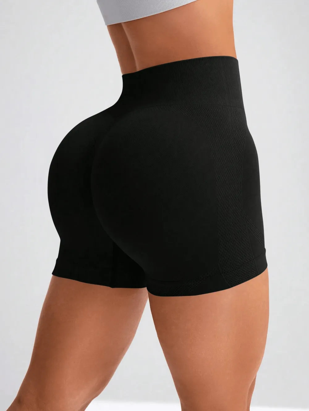 4pcs Seamless High Waist Shaping Shorts, Butt Lifting Close Fitted Fitness Biker Shorts,Soft And Comfort, Women's Underwear & Shapewear