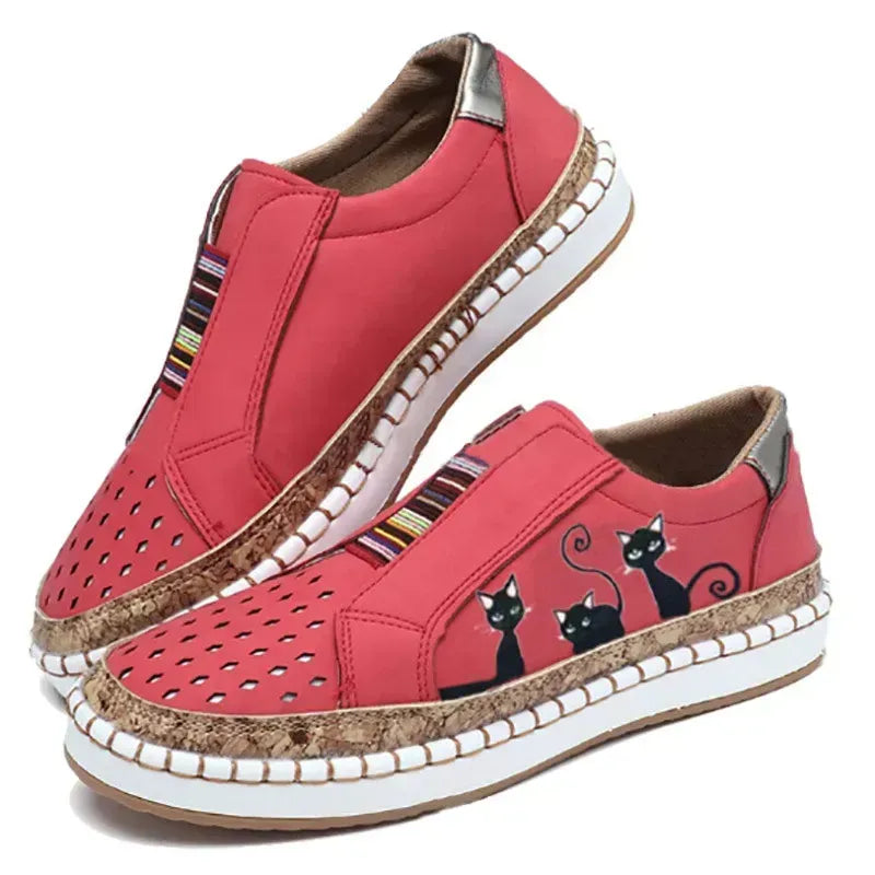Women's Breathable Flat Bottom Bunion Corrector Sneaker Shoes