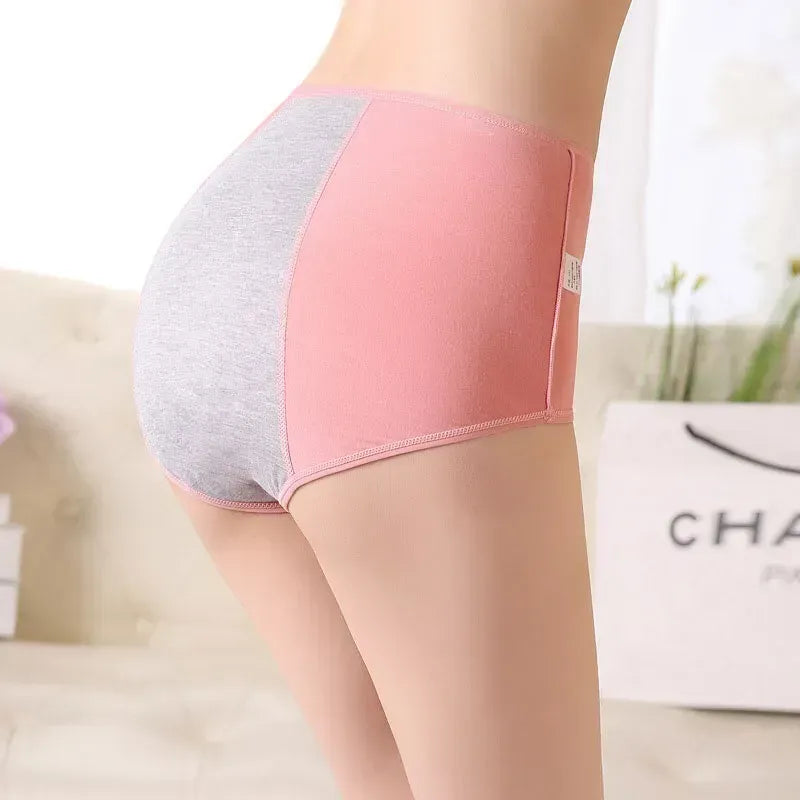 New Plus Size High Waist Leak Proof Panties Suitable For 110KG