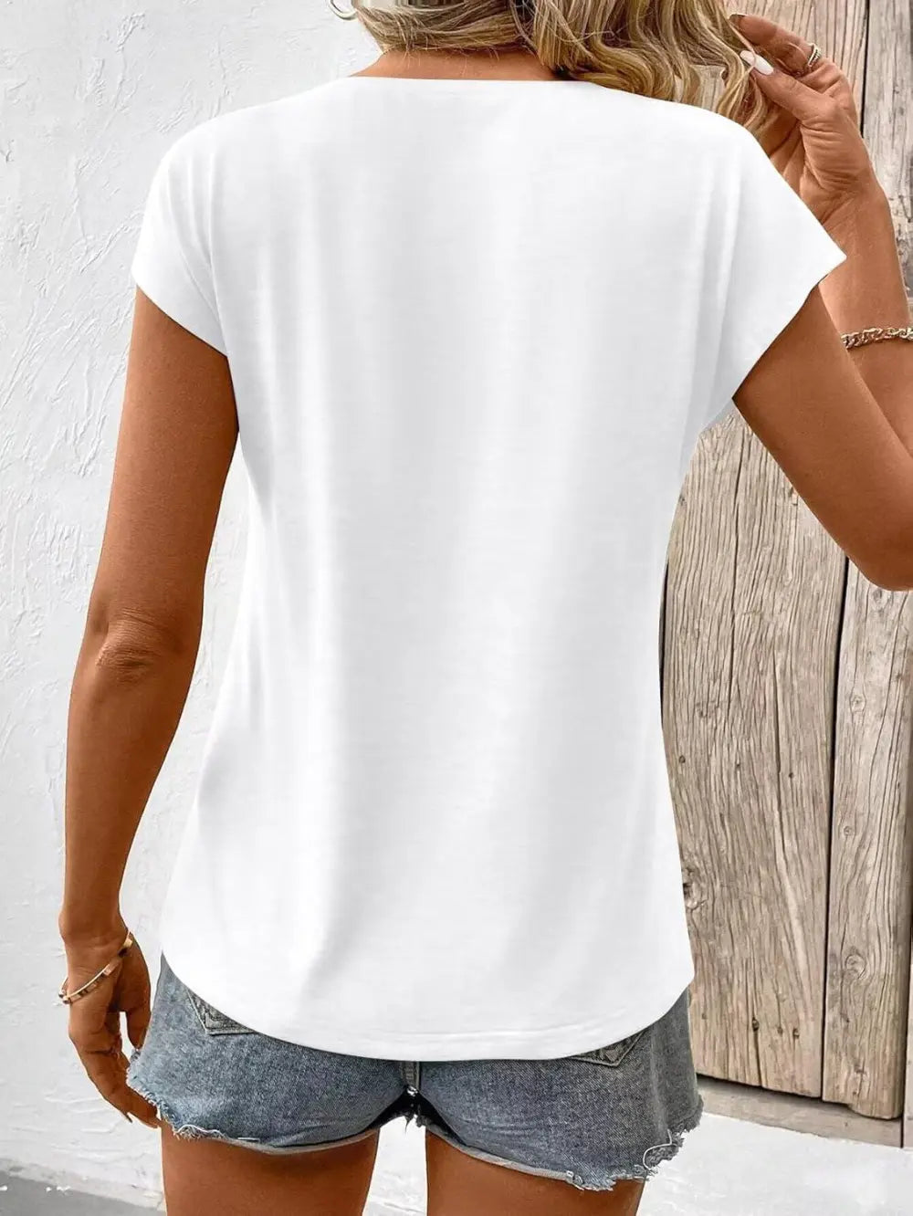 Bliwov 3 Pack Womens Cap Sleeve Tops V Neck T Shirts Spring Summer Casual Plus Size Beach Vacation Fashion Basics Tee Clothes