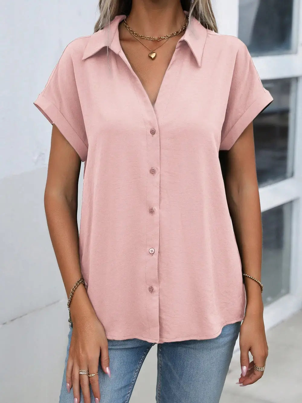 6pcs Women Casual Sleeveless V-Neck Tanks - Loose Fit Solid Color Tops (Black/Grey/Pink), Machine Washable, Versatile For All Seasons, Daily Wear, Pleated Design, Comfortable