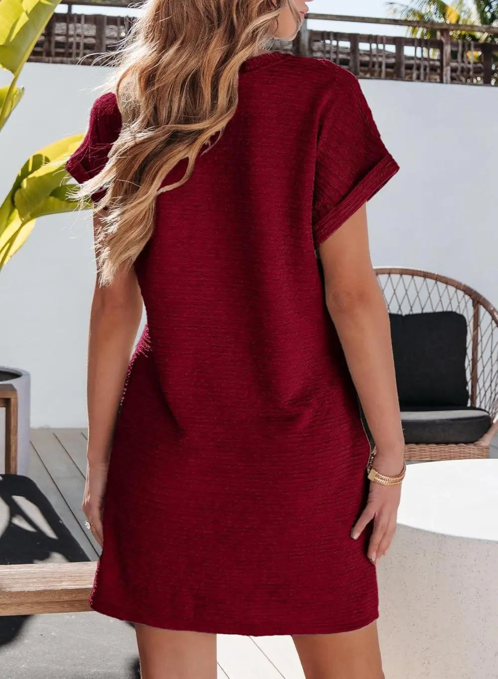 EVALESS Womens Summer Dresses Fashion 2025 Short Sleeve Spring Mini Dress Casual Beach Vacation Clothes Dresses